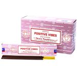 Positive Vibes Satya Incense Sticks 15g Box Of Twelve Special Offer
